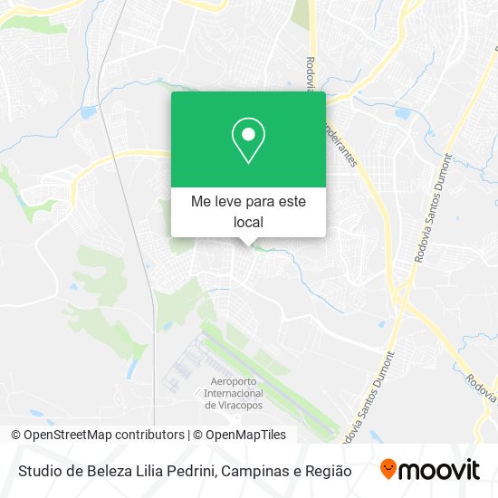 Studio de Beleza Lilia Pedrini mapa