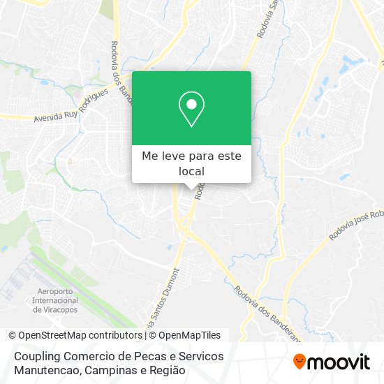 Coupling Comercio de Pecas e Servicos Manutencao mapa