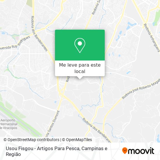 Usou Fisgou - Artigos Para Pesca mapa
