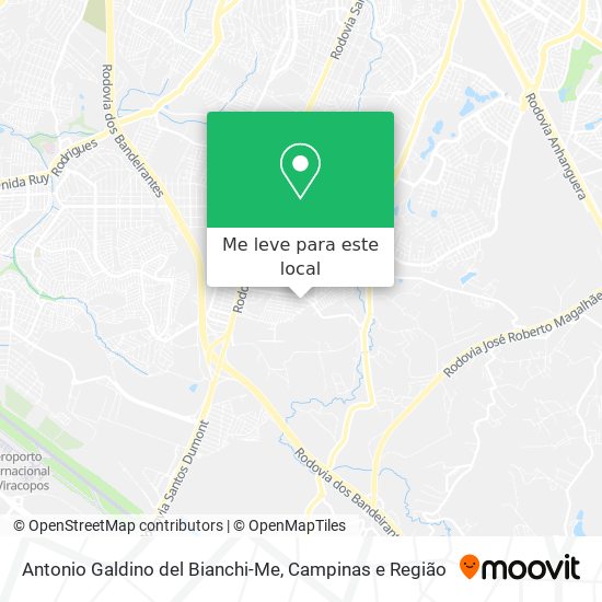 Antonio Galdino del Bianchi-Me mapa