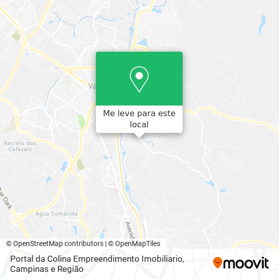 Portal da Colina Empreendimento Imobiliario mapa