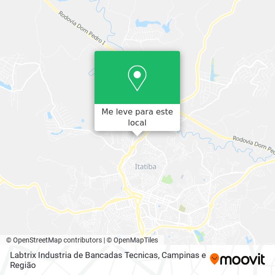 Labtrix Industria de Bancadas Tecnicas mapa