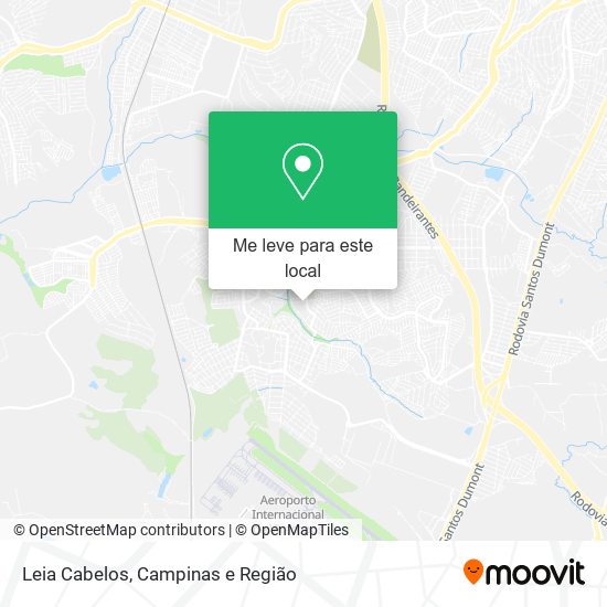 Leia Cabelos mapa