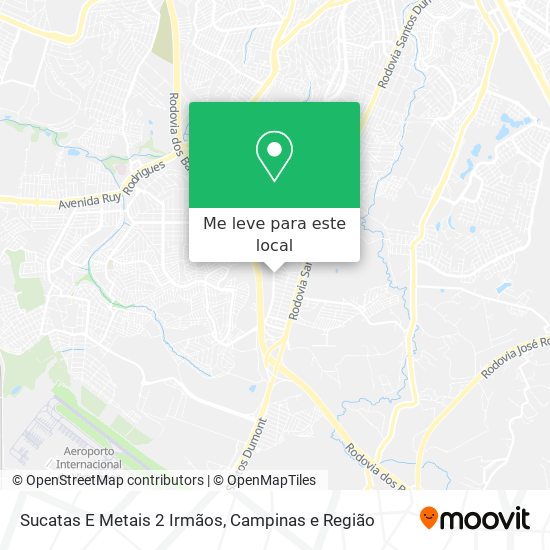 Sucatas E Metais 2 Irmãos mapa