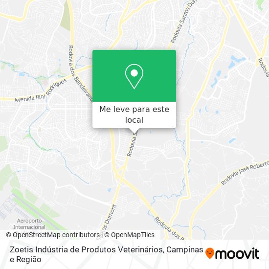 Zoetis Indústria de Produtos Veterinários mapa