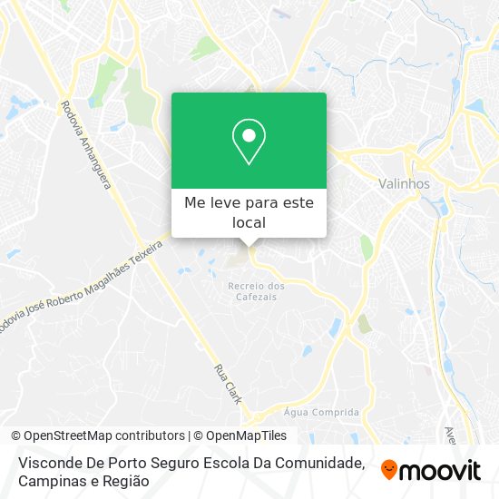 Visconde De Porto Seguro Escola Da Comunidade mapa