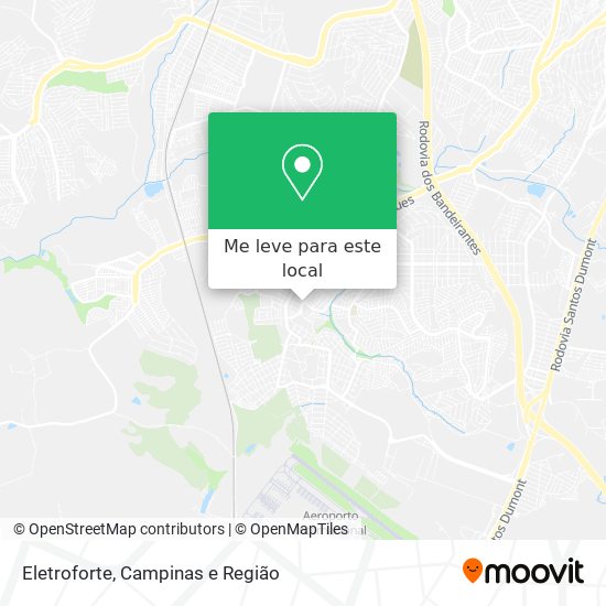 Eletroforte mapa