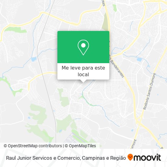 Raul Junior Servicos e Comercio mapa