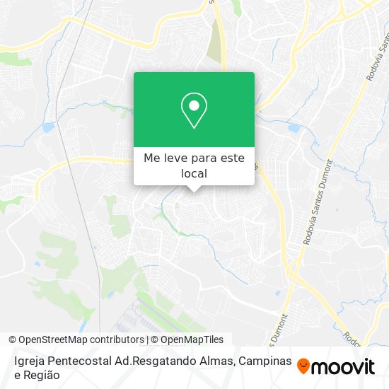 Igreja Pentecostal Ad.Resgatando Almas mapa