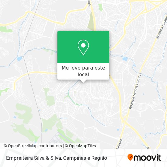 Empreiteira Silva & Silva mapa
