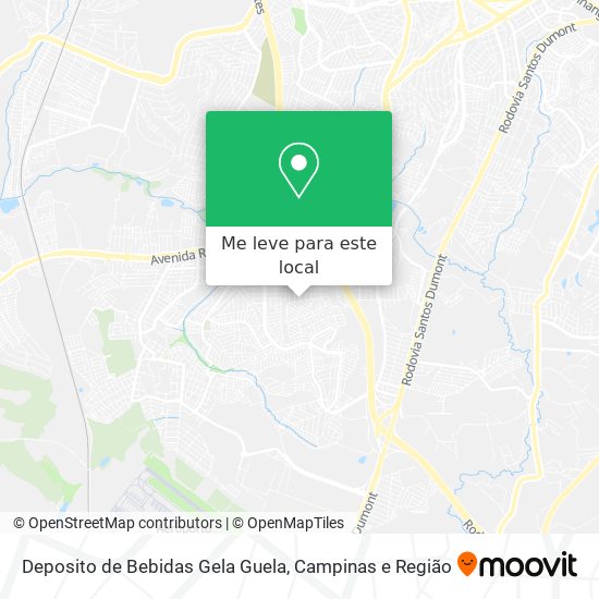 Deposito de Bebidas Gela Guela mapa