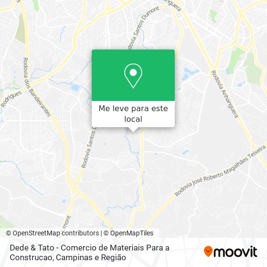 Dede & Tato - Comercio de Materiais Para a Construcao mapa