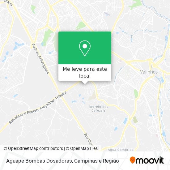 Aguape Bombas Dosadoras mapa