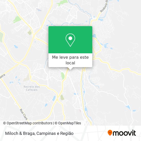 Miloch & Braga mapa