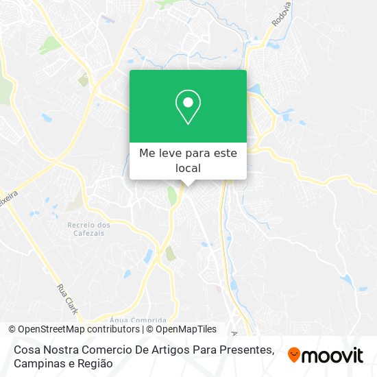 Cosa Nostra Comercio De Artigos Para Presentes mapa