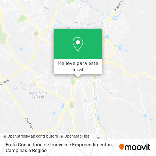 Frata Consultoria de Imoveis e Empreendimentos mapa