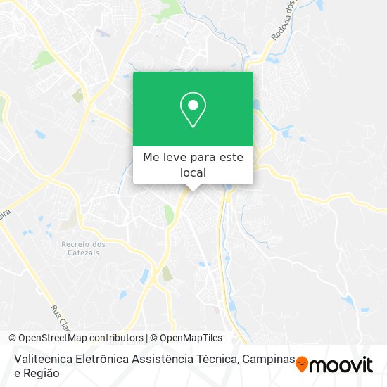 Valitecnica Eletrônica Assistência Técnica mapa