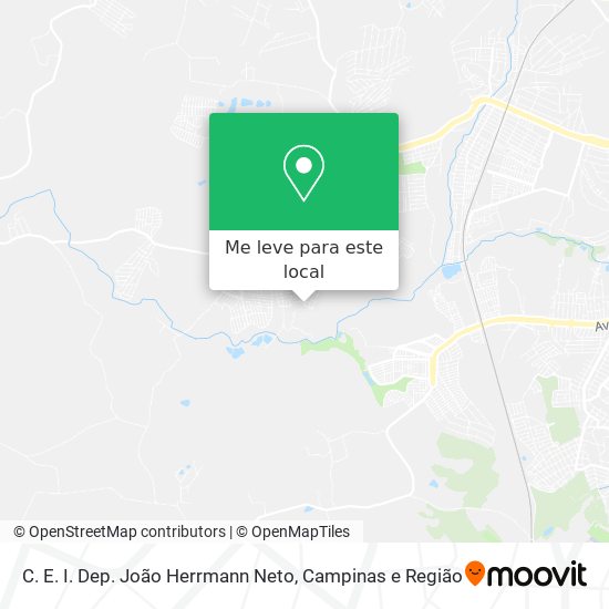 C. E. I. Dep. João Herrmann Neto mapa