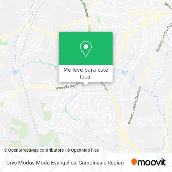 Crys Modas Moda Evangélica mapa