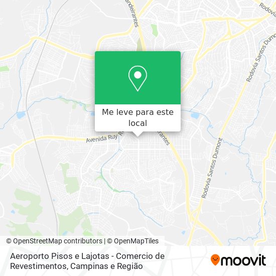 Aeroporto Pisos e Lajotas - Comercio de Revestimentos mapa