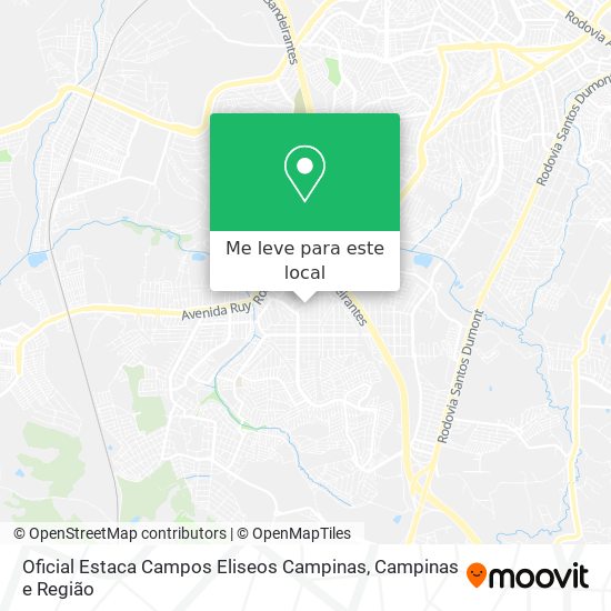 Oficial Estaca Campos Eliseos Campinas mapa