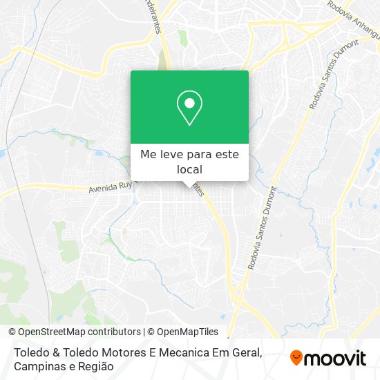 Toledo & Toledo Motores E Mecanica Em Geral mapa