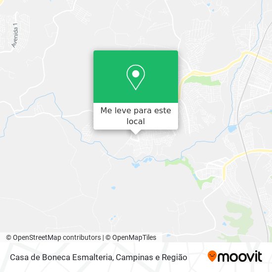 Casa de Boneca Esmalteria mapa