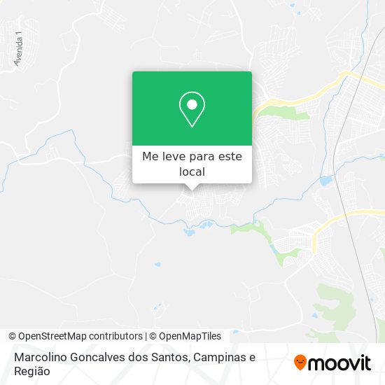 Marcolino Goncalves dos Santos mapa