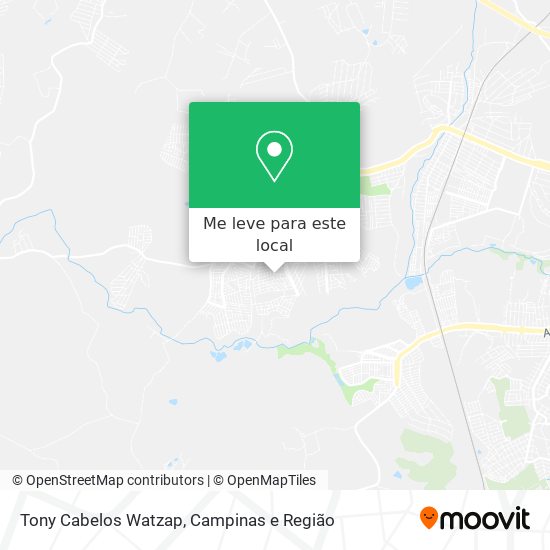 Tony Cabelos Watzap mapa