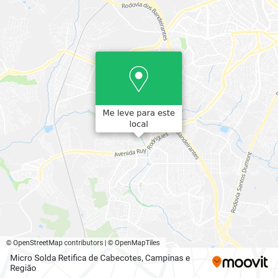 Micro Solda Retifica de Cabecotes mapa