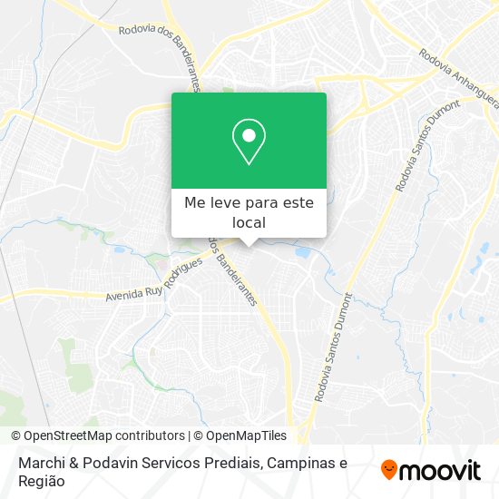Marchi & Podavin Servicos Prediais mapa