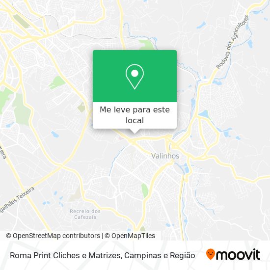 Roma Print Cliches e Matrizes mapa