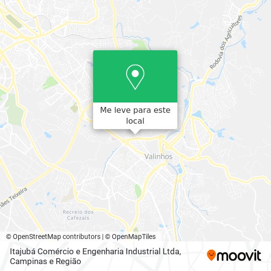 Itajubá Comércio e Engenharia Industrial Ltda mapa