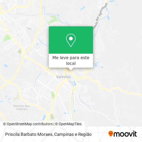 Priscila Barbato Moraes mapa