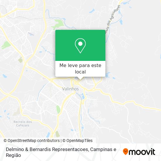 Delmino & Bernardis Representacoes mapa