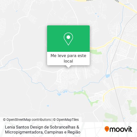 Lenia Santos Design de Sobrancelhas & Micropigmentadora mapa