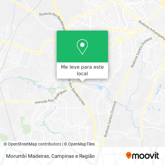 Morumbi Madeiras mapa