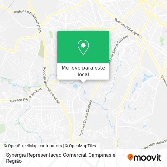 Synergia Representacao Comercial mapa