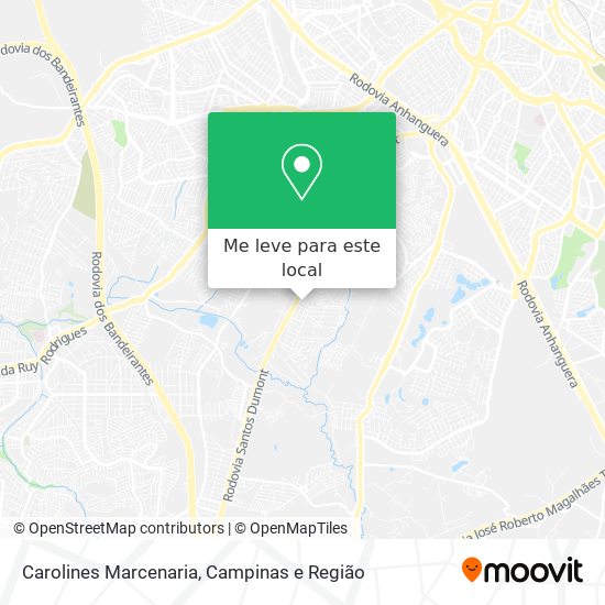 Carolines Marcenaria mapa