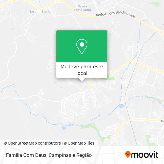 Familia Com Deus mapa