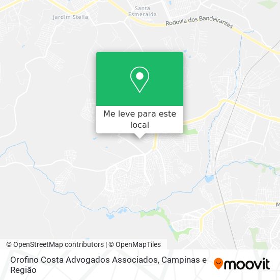 Orofino Costa Advogados Associados mapa
