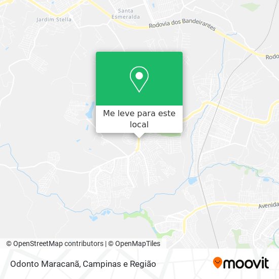 Odonto Maracanã mapa