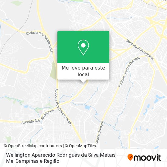 Wellington Aparecido Rodrigues da Silva Metais - Me mapa