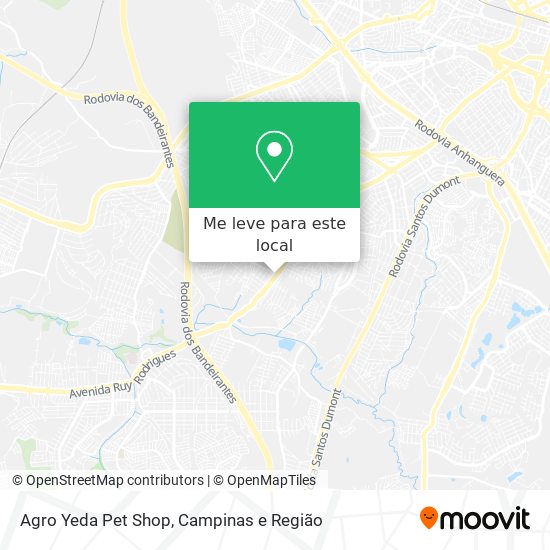 Agro Yeda Pet Shop mapa