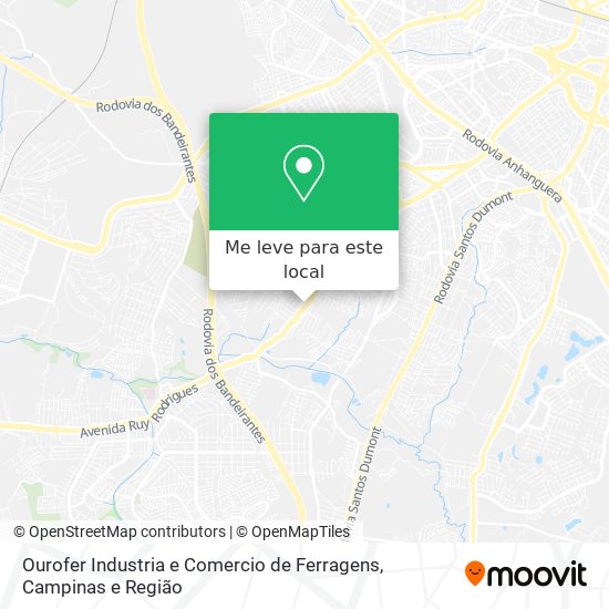 Ourofer Industria e Comercio de Ferragens mapa