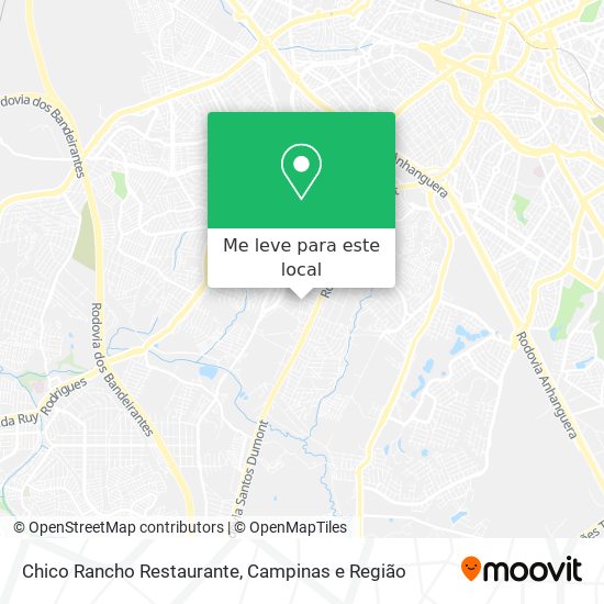Chico Rancho Restaurante mapa