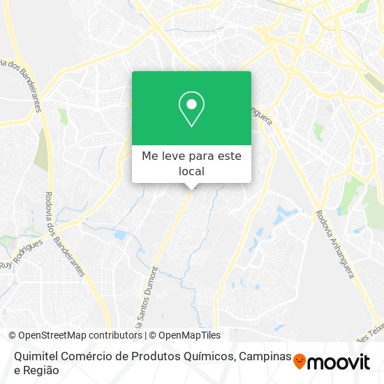 Quimitel Comércio de Produtos Químicos mapa