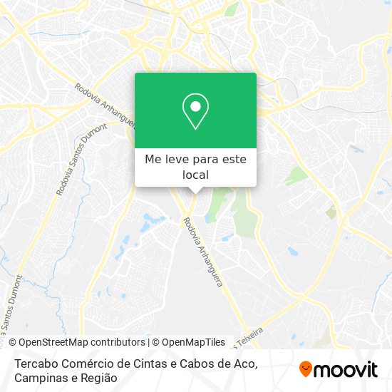 Tercabo Comércio de Cintas e Cabos de Aco mapa