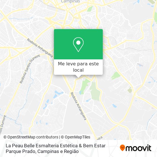 La Peau Belle Esmalteria Estética & Bem Estar Parque Prado mapa