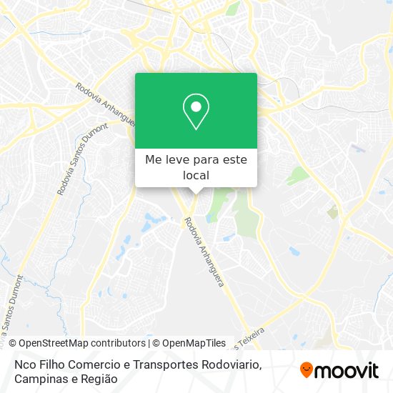 Nco Filho Comercio e Transportes Rodoviario mapa